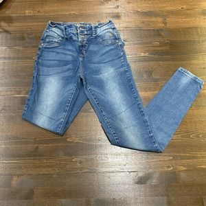 Justice high rise jeans